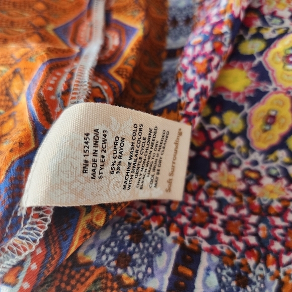 Soft Surroundings Long line tunic blouse size Large - Picture 4 of 8